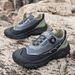 Plu-ize Men' Outdoor Hiking Caual Thick-oled Mountaineering Hoe, Wholeale Port_vogvips.com