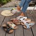 Floral Cutout Beach Sandals For Women Summer New Style European And American Plus Size Outdoor Sandals_vogvips.com