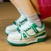 Women's Shoes Thick Sole Casual Shoes Student Sports Running Shoes Ins Daily Trendy Sneaker Vacation Walking Shoe_vogvips.com
