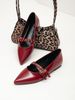 Women's Regular Single Shoe Fashion M Ü Ller Women's Shoes Pointed Comfortable Women's Shoes Basic Four Season Women's Shoes Wine Red Women's Shoes_vogvips.com