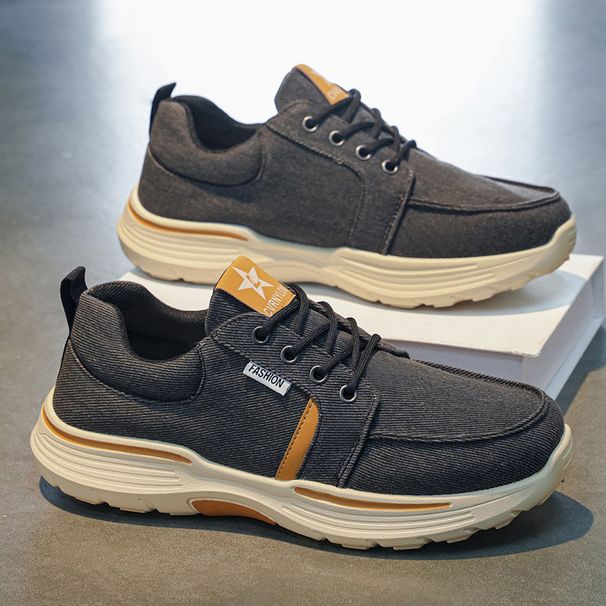 Men's 2026 Summer New Style Canvas Shoes - Breathable, Simple, Stylish And Versatile Men's Shoes_vogvips.com
