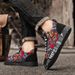 Designer Model 2026, Chinese Trendy Graffiti Summer Zodiac Year Niche Thick-soled Ins Sneakers, Hong Kong Style_vogvips.com