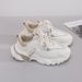 Women's Thick-Soled Dad 2024 Autumn New Versatile Mesh Breathable Casual Running Sports Trendy Shoes_vogvips.com