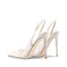 Guoar Cross-Border 2024 New Pointed Lace Mesh Breathable Backless Buckle Stiletto Women's Sandals_vogvips.com