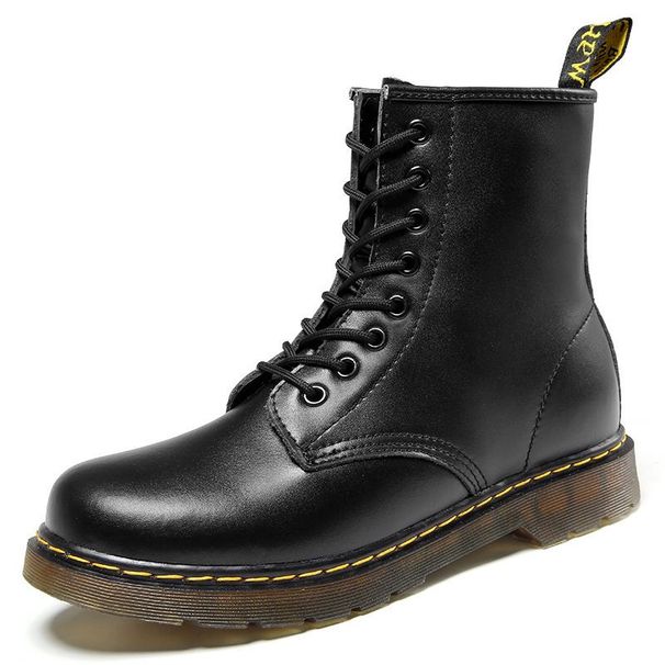 Designer Shoes Classic Versatile Fashion Boots Genuine Leather Top Casual Vintage High Quality Martin Boots For Woman_vogvips.com