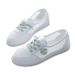 Little White Shoes Women's Thin Mesh Breathable Mesh Shoes Korean Edition Student Children Flat Bottom One Pedal Lazy Shoes_vogvips.com