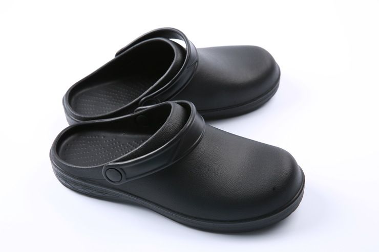 Protective Shoes Indoor Workshop Work Shoes Men's Wear-resistant Waterproof Oil-resistant Labor Protection Shoes Non-slip Chef Shoes_vogvips.com