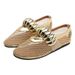 Metal Buckle Meh Mary Jane Ingle For Women' 2025 Ummer New Fahionable Flat Bottomed Comfortable Ballet Dancing_vogvips.com