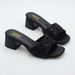 Women's Chunky Heel Glitter Strappy Sandals - Comfortable Square Toe Open-Toe Summer Slides For Wide Feet_vogvips.com