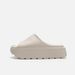 Women's Khaki Green Rubber Sports Sandals Thick Soled Slippers Outdoor Beach Shoes For Summer_vogvips.com