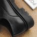 Special Offer Cleanfit Thick-Soled Chunky Derby Square Toe Casual Niche Versatile Height-Increasing Small Leather Shoes_vogvips.com