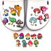 Lovely Mushroom Series Shoe Flower Decoration Buckle Personality Everything Soft Rubber Shoes Accessories Accessories_vogvips.com