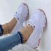 Women's Plus Size Casual Shoes For Export 2023 Spring European And American Style Thick-Soled Front-Lace-Up Shoes_vogvips.com