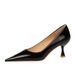 Women's Pointed Toe Pumps – Shiny Patent Leather High Heels (Office & Party Ready)_vogvips.com