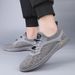 Men's Mesh Casual Shoes Men's Shoes Mesh Shoes Non-slip Soft-soled Sports Driving Shoes_vogvips.com