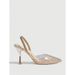 Women's Shoes Dress Shoes A Word With Large Size Sexy Rhinestone Transparent Toe Sandals_vogvips.com