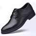New High quality gentlemen's business casual leather formal shoes, pointed low top shoes_vogvips.com