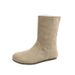 2026 French Retro Slip-On Short For Women Autumn Winter New Fashion Versatile Matching With Skirts Two-Way Casual_vogvips.com