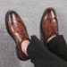 CH2189-RD Cow Leather Men's Dress Shoes, Choose Size And Tell Seller_vogvips.com