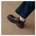 2025 Autumn Winter New Retro Elastic Mouth Slip-On Versatile Short Fashion Ankle Boots Women_vogvips.com