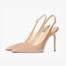 2025 Summer New Women's Shoes, High Heels, Soft Leather, Nude Color, Hollow Sandals, New Style, Thin Heel Strap, One Piece_vogvips.com