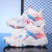 New style mandarin duck basketball shoes men's mid cut casual sneakers junior high school students professional practical trend sports shoes_vogvips.com