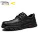 German Camel Dynamic Autumn Business Casual Leather Men's Soft Sole Slip-On Shoes_vogvips.com