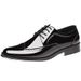 Euro Step Spring New Brogue Carved Patent Shiny British Style Large Size Leather Photo Studio Performance Groom Shoes_vogvips.com