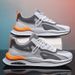 Men's Summer New Breathable Mesh Sports Korean Version, Trendy Versatile Thick Soles, Running And Leisure, Dad Shoes,_vogvips.com