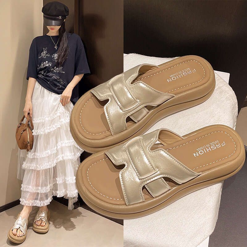 Sandals Women Summer Slippers Slides Wedges Work Sports Fashion Lightweight Breathable Shock Absorption Waterproof_vogvips.com