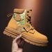 European Warm Series Martin Autumn Winter 2025 New High-top Workwear Leather Men's Thick-soled Height-increasing Big-toe Motorcycle Boots_vogvips.com