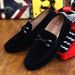 Men Loafers Business Shoes Suede Leather Soft Sole Male Casual Shoes Retro Flat Dress Shoes Moccasins Designer Slip On Men Shoe_vogvips.com