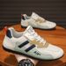 Men's Casual Sneakers - Breathable Mesh Driving Shoes With Lace-Up Design, Lightweight Comfort For Running, Walking & Everyday Wear_vogvips.com