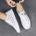 Men's Four Seasons Suit Sneakers Trendy Summer Versatile Light Genuine Leather Casual Slip-On Lazy Shoes_vogvips.com