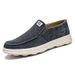 New Summer Canvas Shoes For Men, One-legged Casual Shoes, And Korean-style Breathable Work Shoes_vogvips.com