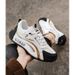 Men's Shoes Lightweight Breathable Mesh Casual Sneakers With Thick Sole For Summer, Comfortable Round-Toe Walking Shoes_vogvips.com