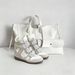 Women's Tote Bag & Platform Sneakers Set – Large Capacity Work Bag With Hidden Wedge Shoes (Casual Chic Combo)_vogvips.com