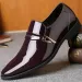 Men's Leather Shoes Paten Oxford Shoes For Men Slip On Bright Leather Business Casual Shoes Footwear Pointed Toe Shoes For Man_vogvips.com