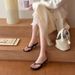 Clip French Style Open Toe High Heels 2025 Beige Versatile Sandals Women New Thin Heel Summer_vogvips.com