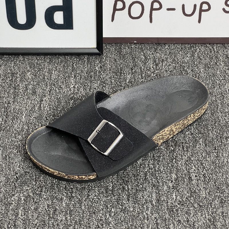 New Women's Slippers - Minimalist Casual Outdoor Couple Beach Retro Thong Sandals - Durable And Wear-resistant_vogvips.com