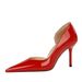 8236 Style Fashionable And Minimalist Heels Women's Shoes, Thin High Heels, Shallow Mouth, Pointed Side Hollowed Out_vogvips.com