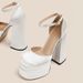 12cm Wedding Shoes Bridal Artifact Petite Chunky Heel Platform Waterproof Mary Jane High Heels 2024 Autumn New Model_vogvips.com