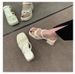 Women's Shoes Women's Slippers, Outdoor High Heeled Sandals, No Tiring Shoes, Thick Heels, Non Slip, No Odor, Versatile_vogvips.com