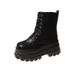 Comic Con Cosplay Shoes 8cm Thick-Soled Martin For People Height Increasing Mid-Calf Motorcycle Platform Women's Short_vogvips.com