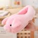 Cute Cartoon Pig Winter Warm Shoes Women Heel Cover Home Floor Slippers Soft Fur Indoor Fluffy House Bedroom Slides For_vogvips.com