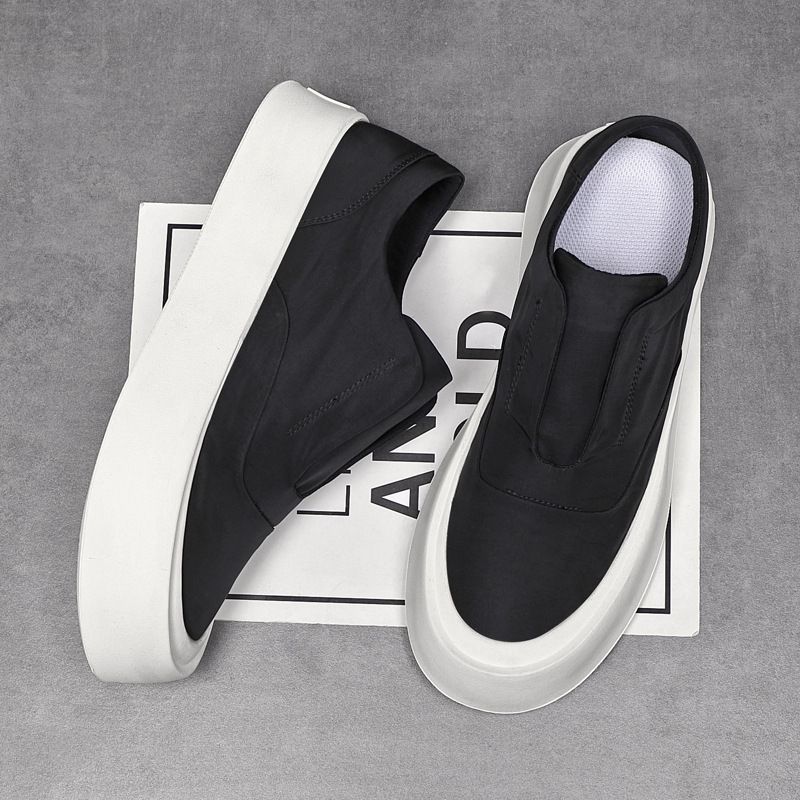 Men’s Shoes breathable cloth shoes thick heel trendy canvas shoes versatile board shoes casual shoes thick bottom men's shoes_vogvips.com