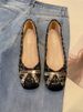 Classic Style Spring Square Head Smart Flat Shoes 2023_vogvips.com