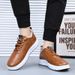 Men's Thick Soled Sports Shoes Soft Sole Casual Solid Color Height Increasing Spring 2025 New Style Versatile Wholesale Export_vogvips.com