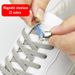 Shoelaces 2Pcs Tonal Magnetic Buckle Shoelaces Elastic Laces_vogvips.com