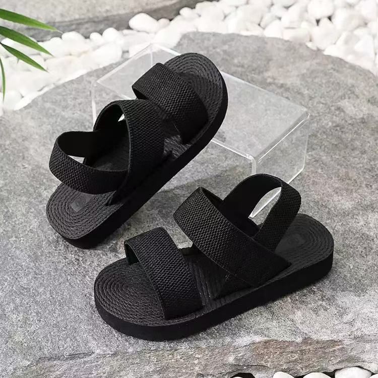 Flat Sandals Open Toe Thin Sole Shoes_vogvips.com